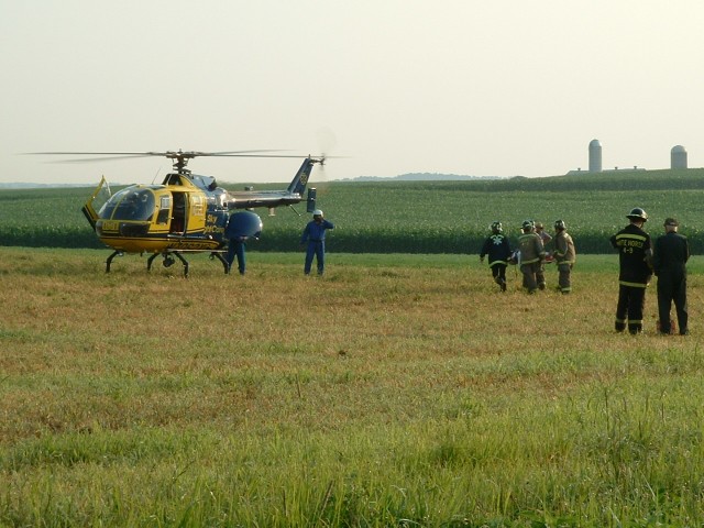 Vehicle accident, Route 897 south of School Lane Road...6/30/04